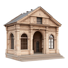 Historic building with architectural details and charm