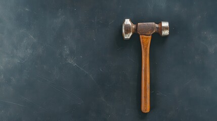 close up image of a well made tool, like a hand crafted hammer, or chisel, with worn but well maintained wood, with natural lighting, representing timeless usefulness.