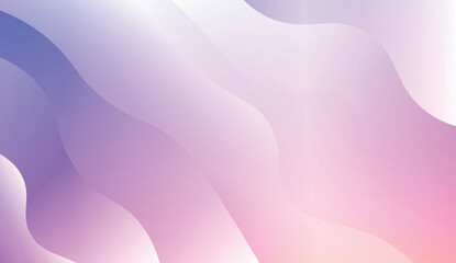 Template Background With Wave Geometric Shape. For Design, Presentation, Business. Vector Illustration with Color Gradient.