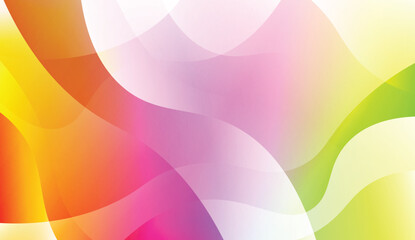 Wavy Background. For Flyer, Brochure, Booklet And Websites Design Vector Illustration with Color Gradient.