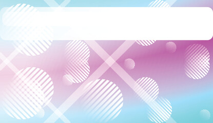 Fototapeta premium Blur Sweet Dreamy Gradient Color Background with Line, Circle. For Your Graphic Invitation Card, Poster, Brochure. Vector Illustration.