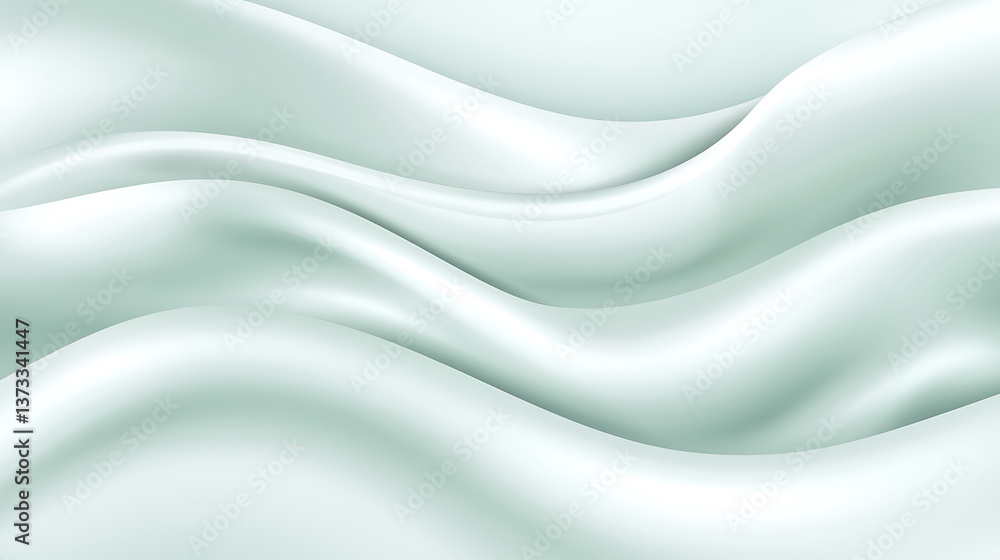 Poster flowing soft fabrics abstract background digital artwork elegant texture close-up serenity