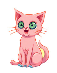Fototapeta premium Intergalactic Kitty