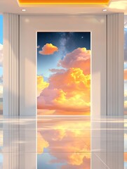 Modern Interior Sky View