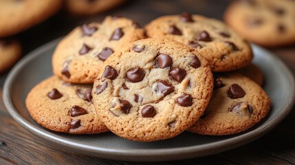 sweet cookies on a plate