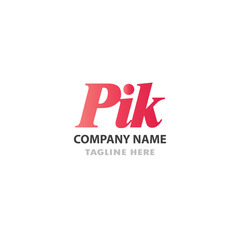 Modern logo with a simple, bold design