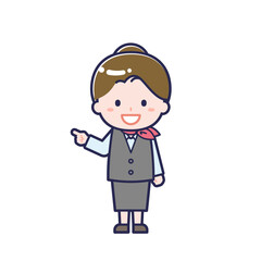 販売員／女性 16