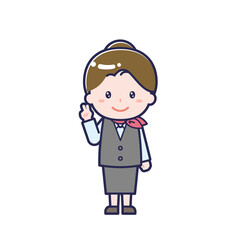 販売員／女性 14