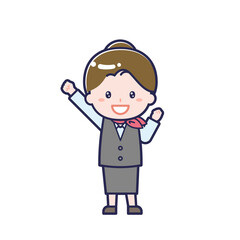 販売員／女性 06