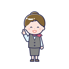 販売員／女性 13