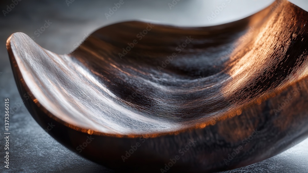 Poster overlay shadows on delicate materials, creating rich contrasts that highlight the natural textures a