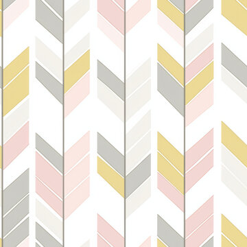 Chevron pattern with pastel and bold colors creating seamless geometric design
