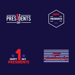 Fototapeta premium Presidents Day Graphic Design