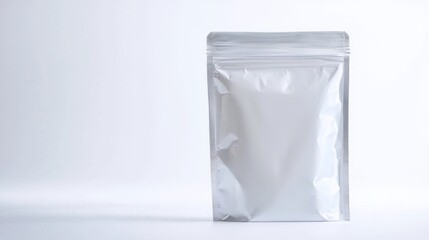 Recyclable Plastic Bag with Zipper, Blank Packaging for Marketing
