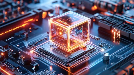 Fototapeta premium computer circuit board