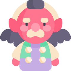 tengu Illustration on a white background.