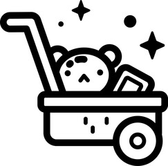 toys Illustration on a white background.