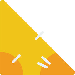 triangle Illustration on a white background.