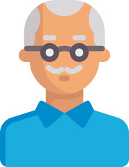 writer Illustration on a white background.