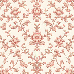 Fototapeta premium seamless pattern with flowers 
