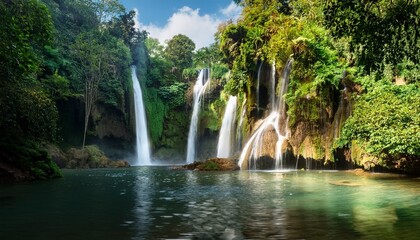 waterfall in the forest