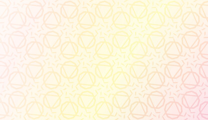 Fototapeta premium Design pattern with abstract modern ornament. Triangles style. Vector illustration. Gradient color