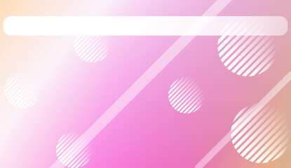 Smooth Abstract Colorful Gradient Background with Line, Circle.s. For Brochure, Banner, Wallpaper, Mobile Screen. Vector Illustration.