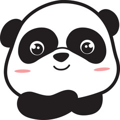 팬더곰 일러스트