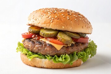 Hamburger Chicken Takeaway Food