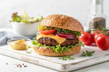 Hamburger Chicken Takeaway Food