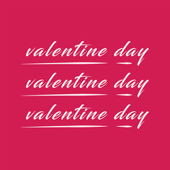 Valentine's Day Repeated Design