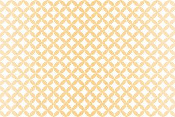 七宝模様の背景素材-ゴールド