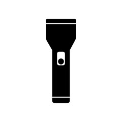 Flashlight icon on white background.