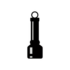 Flashlight icon on white background.