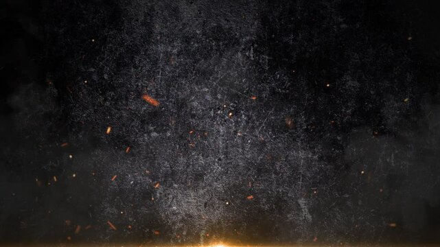 Echoes of Fire Sparks Cinematic Trailer Title Background