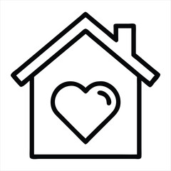 home vector silhouette vector style