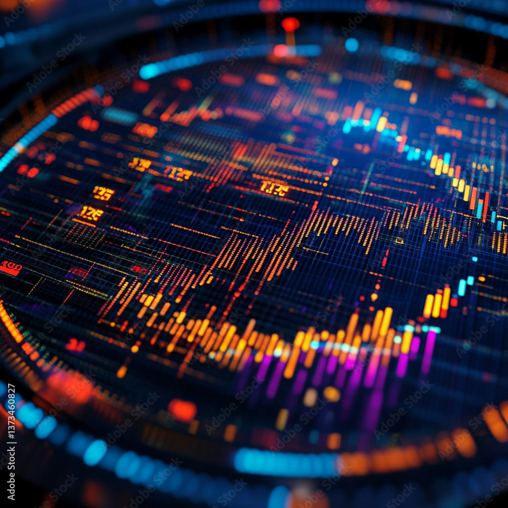 Poster data visualization trends global network graphic design digital environment abstract view modern inn