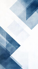 Abstract geometric design featuring blue shapes and textures, creating modern aesthetic