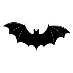 Fototapeta premium Bat Silhouette Vector Graphic