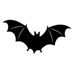 Fototapeta premium Bat Silhouette Vector Graphic