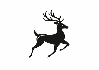 deer silhouette vector