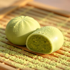 soap with green leaf