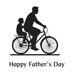 Obraz premium happy father's day celebration lettering text typescript font for t-shirt vector design illustration