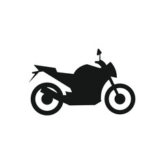 Fototapeta premium Motorcycle icon vector and image illustration template