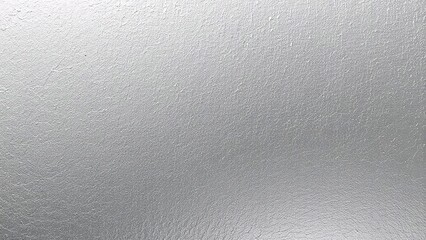 Luxury Silver Foil Texture with Fine Metallic Grain and Reflective Sheen