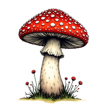 fly agaric mushrooms png formet