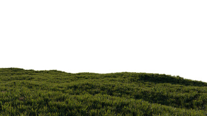 green grass landscape horizon 3d png hill high quality rendering background wallpaper illustration	

