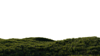 green grass landscape horizon 3d png hill high quality rendering background wallpaper illustration	

