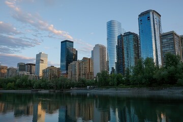 Fototapeta premium Modern Skyscraper Skyline