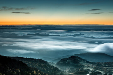 Sea of clouds growing 渋峠